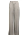 Antonelli Woman Pants Khaki Size 6 Acetate, Viscose In Gray
