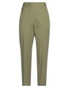 Antonelli Woman Pants Khaki Size 8 Polyester, Elastane In Beige