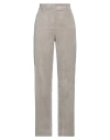 Antonelli Woman Pants Light Grey Size 8 Cotton, Modal, Elastane In Grey
