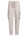 Antonelli Woman Pants Light Pink Size 8 Polyester, Virgin Wool, Elastane In Neutral