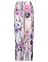 Antonelli Woman Pants Mauve Size 8 Viscose, Silk In Purple