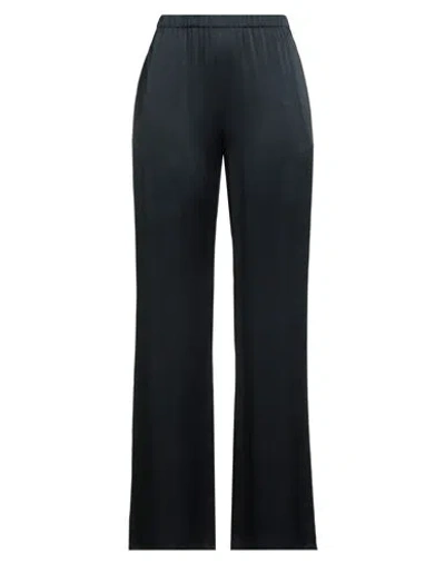 Antonelli Woman Pants Midnight Blue Size 10 Acetate, Silk