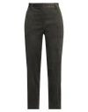 Antonelli Woman Pants Military Green Size 12 Cotton, Viscose, Elastane