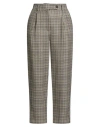 Antonelli Woman Pants Military Green Size 12 Virgin Wool In Multi