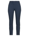 Antonelli Woman Pants Navy Size 4 Cotton, Elastane In Navy Blue