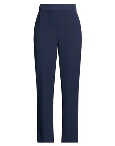 Antonelli Woman Pants Navy Size 6 Polyester, Elastane