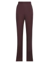 Antonelli Woman Pants Deep Purple Size 10 Viscose In Purple