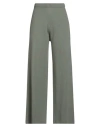 Antonelli Woman Pants Sage Green Size L Wool, Silk, Cashmere In Green