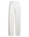 Antonelli Woman Pants White Size M Wool, Silk, Cashmere