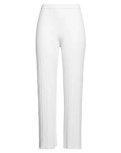 Antonelli Woman Pants White Size S Cotton