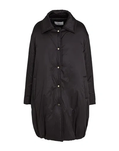 Antonelli Woman Puffer Black Size 10 Polyester In Brown
