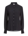 Antonelli Woman Shirt Black Size 6 Silk In Black