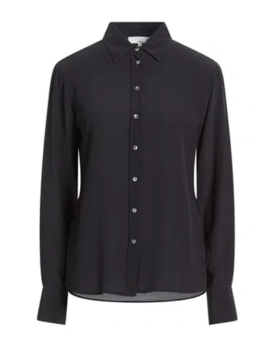 Antonelli Woman Shirt Black Size 6 Silk