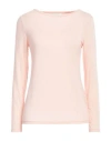 Antonelli Woman Sweater Pink Size 6 Modal, Polyamide, Elastane, Cashmere