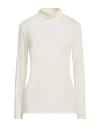 Antonelli Woman T-shirt Cream Size 8 Modal, Polyamide, Elastane, Cashmere In Beige