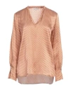 Antonelli Woman Top Antique Rose Size 8 Silk