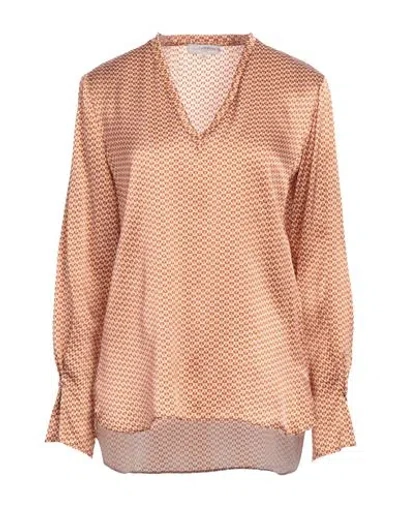 Antonelli Woman Top Antique Rose Size 8 Silk