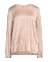 Antonelli Woman Top Blush Size 10 Silk, Lycra In Pink