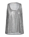Antonelli Woman Top Grey Size 10 Polyester In Grey