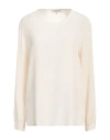 Antonelli Woman Top Ivory Size 8 Silk In White