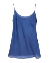 Antonelli Woman Top Midnight Blue Size 6 Cotton In Blue