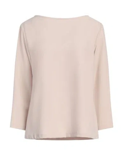 ANTONELLI ANTONELLI WOMAN TOP TAUPE SIZE 6 POLYESTER, ELASTANE