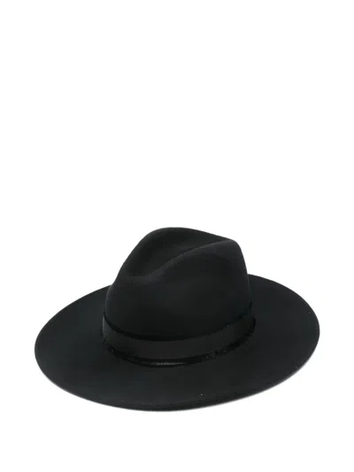 Antonelli Wool Fedora In Black