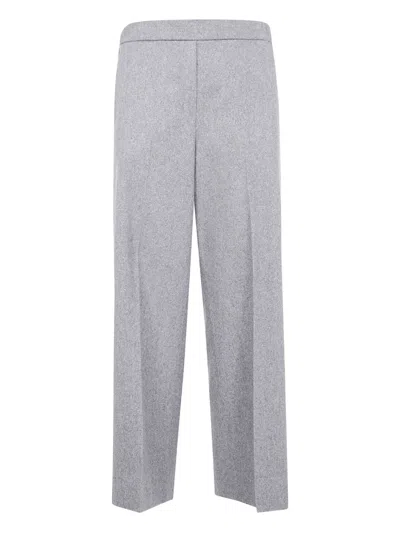 Antonelli Pleated Casual Pants In Gray