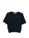 Antonelli Zagara Sequined T-shirt In Blue