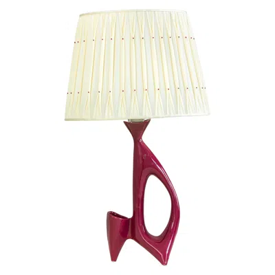 Pre-owned Antonia Campi 20th Century,  Table Lamp Mod. 5882 In White