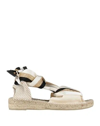 Antonia's Woman Espadrilles Sky Blue Size 8 Textile Fibers In White