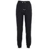 Antoninias Women's Elegant Sweat Pants With Golden Details In Black In Black