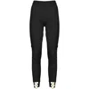 Antoninias Women's Sistine Elegant Pants With Golden Ring Details In Black In Black