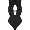 Antoninias Women's Venetia One-piece Swimsuit With Cut-out Detailing In Black. In Black
