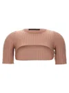 Antonino Valenti Beige Alka Shrugs In Beige