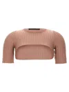 Antonino Valenti Beige Alka Shrugs In Beige