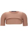 Antonino Valenti Beige Alka Shrugs In Neutrals