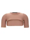 Antonino Valenti Beige Alka Shrugs In Beige