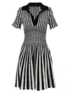 Antonino Valenti Dress In Blackwhite