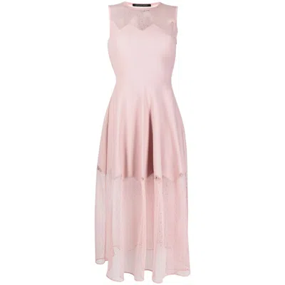 Antonino Valenti Cut Out-detail Maxi Dress In Pink