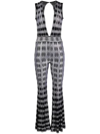 ANTONINO VALENTI DELIA KNITTED SLEEVELESS JUMPSUIT