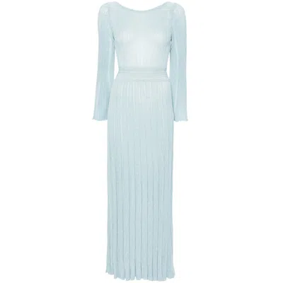 ANTONINO VALENTI DRESSES BLUE