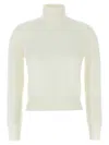 Antonino Valenti Enriette' Turtleneck Sweater In White