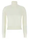 Antonino Valenti Enriette' Turtleneck Sweater In White