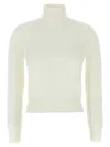 Antonino Valenti Enriette Turtleneck Sweater In White