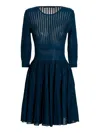 ANTONINO VALENTI EVA SKATER DRESSES BLUE