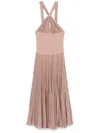 Antonino Valenti Faial Midi Dress In Neutrals
