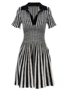 Antonino Valenti Dress In White/black