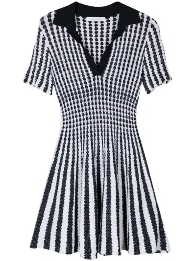 ANTONINO VALENTI MARYLIN SEERSUCKER MINIDRESS