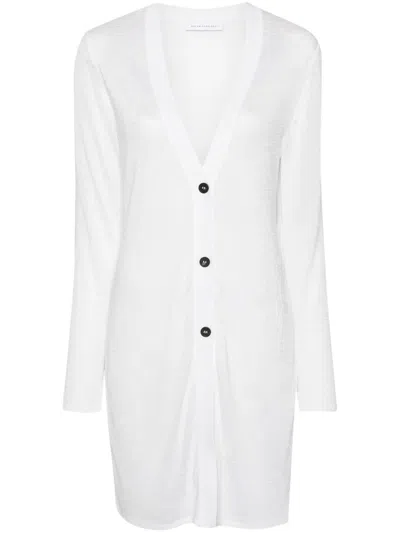 Antonino Valenti Norma Talmadge Long Cardigan In White